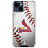 MLB St. Louis Cardinals Game Ball iPhone 15 Clear Case