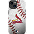 MLB St. Louis Cardinals Game Ball iPhone 15 Impact Case