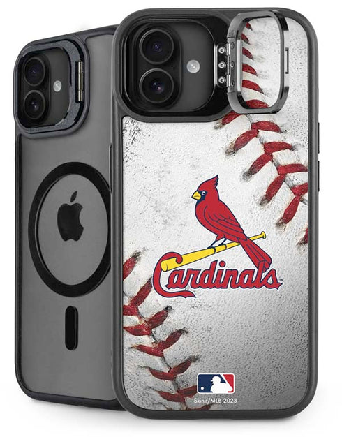 MLB St. Louis Cardinals Game Ball iPhone 16 Plus Kickstand Case
