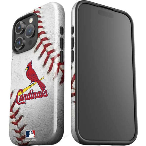 MLB St. Louis Cardinals Game Ball iPhone 16 Pro Impact Case