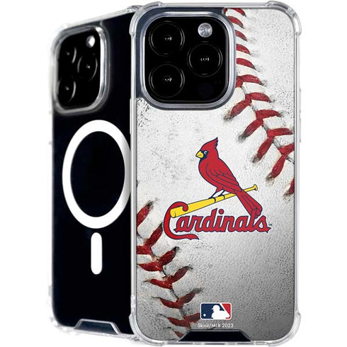 MLB St. Louis Cardinals Game Ball iPhone 16 Pro MagSafe Case