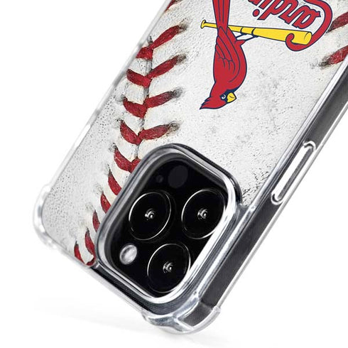 MLB St. Louis Cardinals Game Ball iPhone 16 Pro MagSafe Case