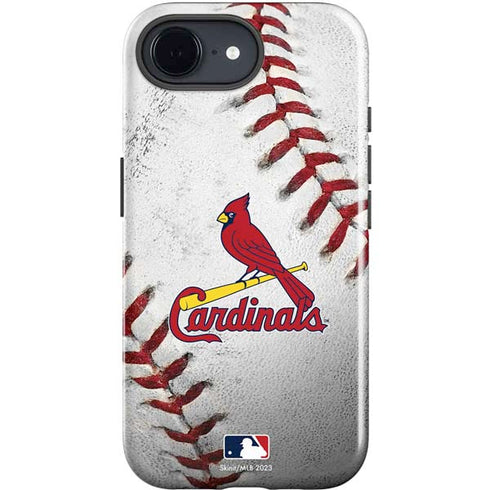 MLB St. Louis Cardinals Game Ball iPhone 16e Impact Case