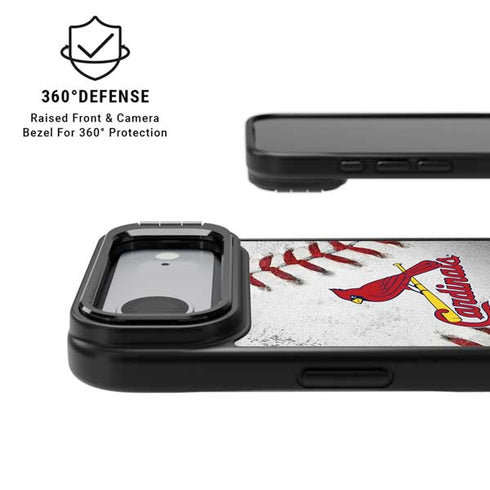 MLB St. Louis Cardinals Game Ball iPhone 17 Air Kickstand Case