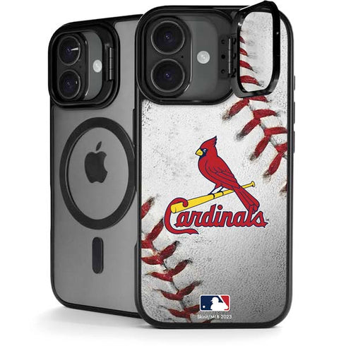 MLB St. Louis Cardinals Game Ball iPhone 17 Kickstand Case