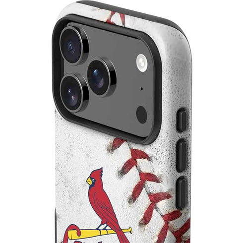 MLB St. Louis Cardinals Game Ball iPhone 17 Pro Max Impact Case