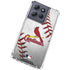 MLB St. Louis Cardinals Game Ball Moto G Power 5G (2025) Clear Case