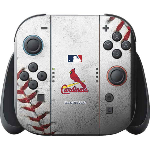 MLB St. Louis Cardinals Game Ball Nintendo Switch 2 (2025) with Joy-Con Skin