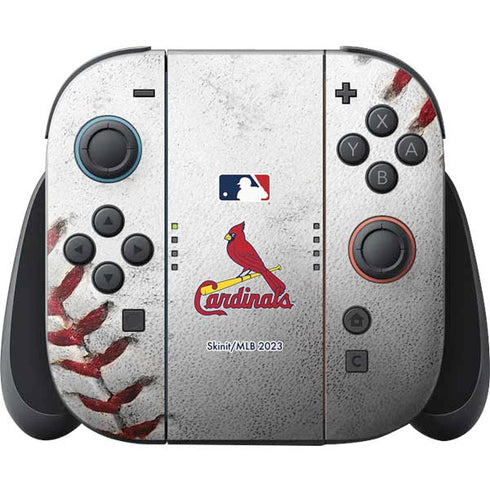 MLB St. Louis Cardinals Game Ball Nintendo Switch 2 (2025) Joy-Con Controller Skin