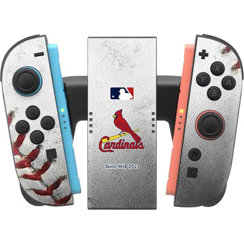 MLB St. Louis Cardinals Game Ball Nintendo Switch 2 (2025) Joy-Con Controller Skin