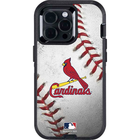 MLB St. Louis Cardinals Game Ball Otterbox Defender iPhone Skin