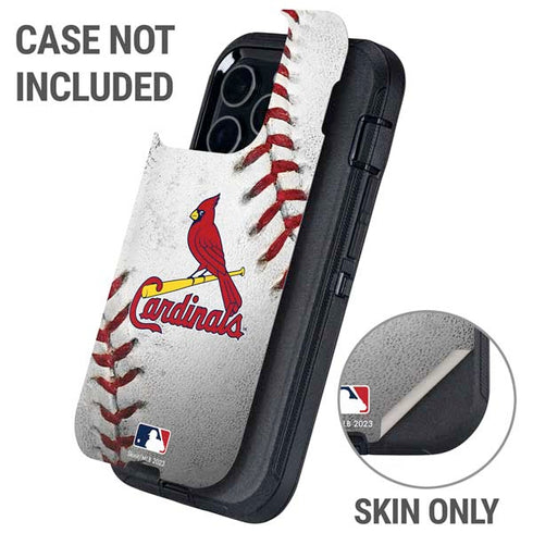 MLB St. Louis Cardinals Game Ball Otterbox Defender iPhone Skin