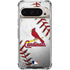 MLB St. Louis Cardinals Game Ball Pixel 9 Pro XL Clear Case