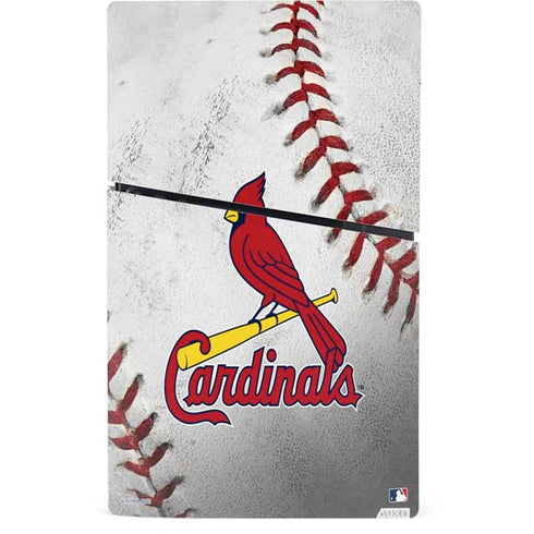 MLB St. Louis Cardinals Game Ball PS5 Slim Digital Edition Console Skin