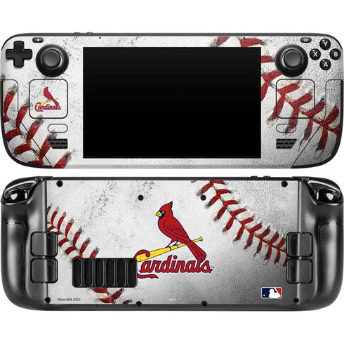 MLB St. Louis Cardinals Game Ball Steam Deck Handheld Gaming Computer Skin