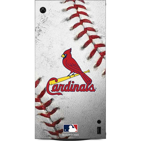 MLB St. Louis Cardinals Game Ball XBox Series X Digital Edition Console Skin