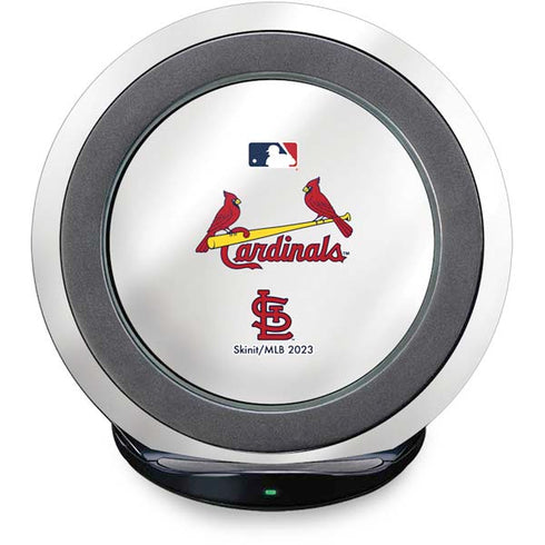 MLB St. Louis Cardinals Home Jersey Fast Charge Wireless Charging Stand Skin