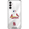 MLB St. Louis Cardinals Home Jersey Galaxy A16 5G Clear Case