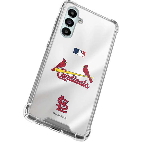 MLB St. Louis Cardinals Home Jersey Galaxy A16 5G Clear Case