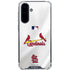 MLB St. Louis Cardinals Home Jersey Galaxy A36 5G Clear Case
