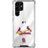 MLB St. Louis Cardinals Home Jersey Galaxy S23 Ultra Clear Case