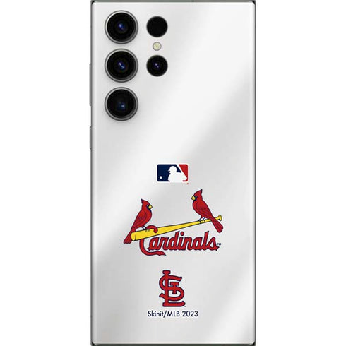 MLB St. Louis Cardinals Home Jersey Galaxy Skins