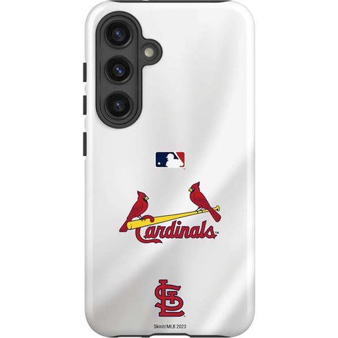 MLB St. Louis Cardinals Home Jersey Galaxy S25 Plus Impact Case