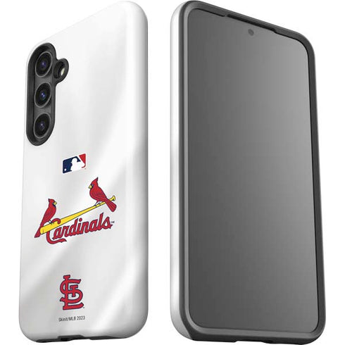 MLB St. Louis Cardinals Home Jersey Galaxy S25 Plus Impact Case