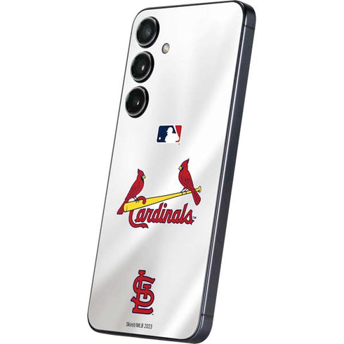 MLB St. Louis Cardinals Home Jersey Galaxy S25 Plus Skin