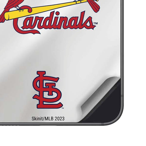 MLB St. Louis Cardinals Home Jersey Galaxy S25 Plus Skin