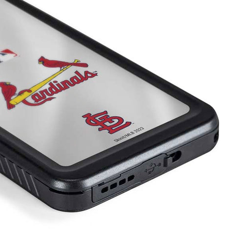 MLB St. Louis Cardinals Home Jersey Galaxy S24 Plus Waterproof Case