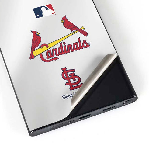 MLB St. Louis Cardinals Home Jersey Galaxy S25 Ultra Skin