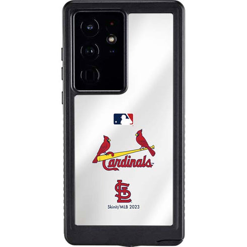 MLB St. Louis Cardinals Home Jersey Galaxy S24 Ultra Waterproof Case