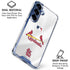 MLB St. Louis Cardinals Home Jersey Galaxy S25 Plus Clear Case