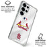 MLB St. Louis Cardinals Home Jersey Galaxy S25 Ultra Clear Case
