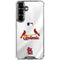MLB St. Louis Cardinals Home Jersey Galaxy S26 Clear Case