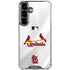 MLB St. Louis Cardinals Home Jersey Galaxy S26 Clear Case