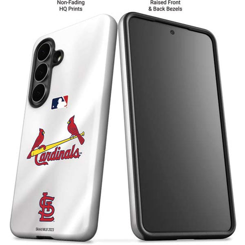 MLB St. Louis Cardinals Home Jersey Galaxy S26 Plus Impact Case