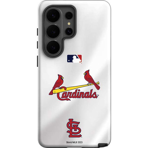 MLB St. Louis Cardinals Home Jersey Galaxy S26 Ultra Impact Case