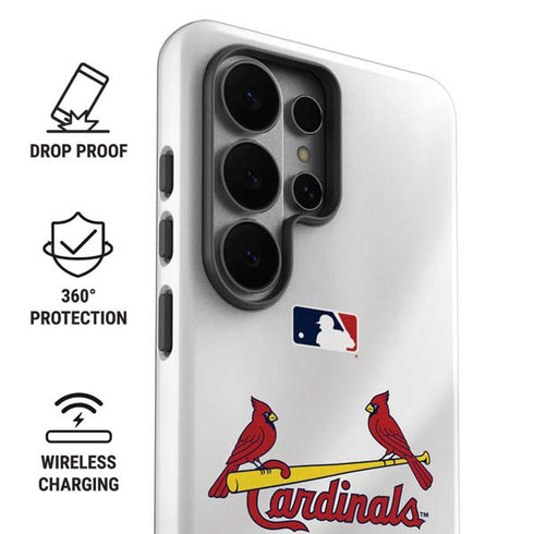 MLB St. Louis Cardinals Home Jersey Galaxy S26 Ultra Impact Case