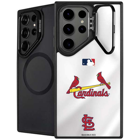 MLB St. Louis Cardinals Home Jersey Galaxy S26 Ultra Kickstand Case