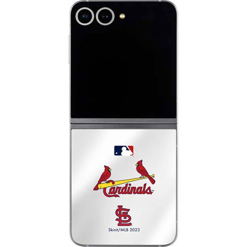 MLB St. Louis Cardinals Home Jersey Galaxy Z Flip6 Skin