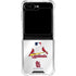 MLB St. Louis Cardinals Home Jersey Galaxy Z Flip6 Clear Case