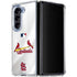 MLB St. Louis Cardinals Home Jersey Galaxy Z Fold5 5G Clear Case