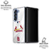 MLB St. Louis Cardinals Home Jersey Galaxy Z Fold6 Clear Case