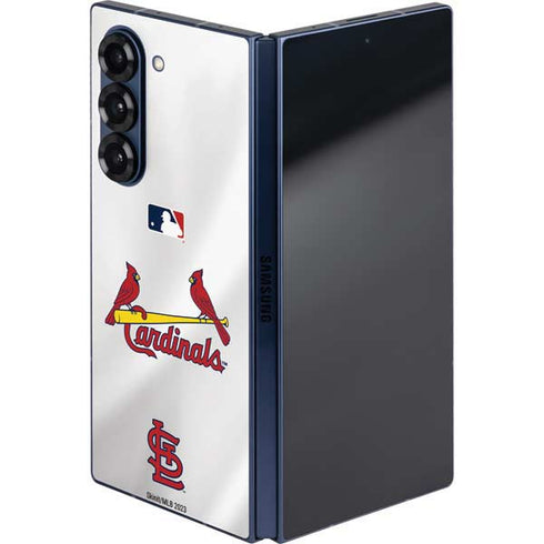 MLB St. Louis Cardinals Home Jersey Galaxy Z Fold6 Skin