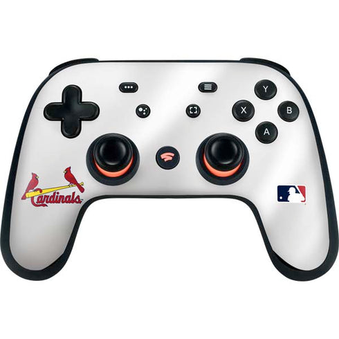 MLB St. Louis Cardinals Home Jersey Google Stadia Controller Skin