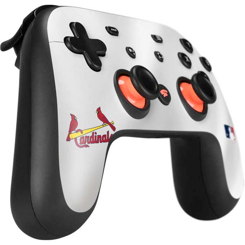 MLB St. Louis Cardinals Home Jersey Google Stadia Controller Skin