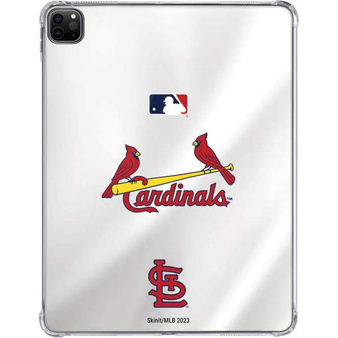 MLB St. Louis Cardinals Home Jersey iPad Pro 11in (2024) Clear Case