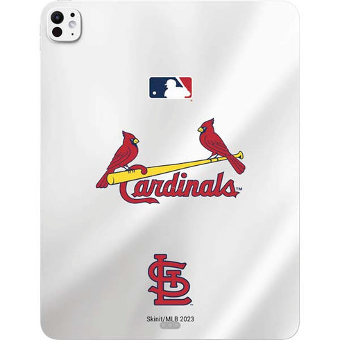 MLB St. Louis Cardinals Home Jersey iPad Pro 13in M4 (2024) Skin